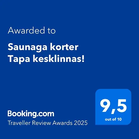 Saunaga Korter Kesklinnas! شقة Tapa
